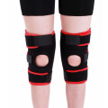 Metal Spring Neoprene Sports Knee Support Brace