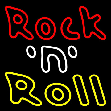 ROCK & ROLL LED NEON SIGN