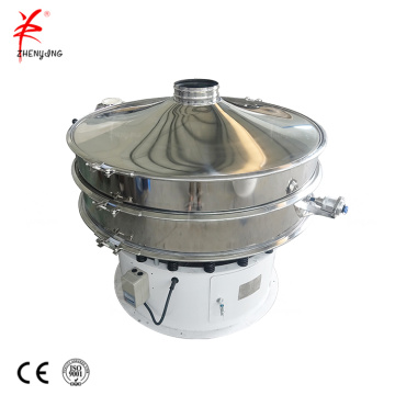 Circular vibrating screen tapioca starch flour sieving machine