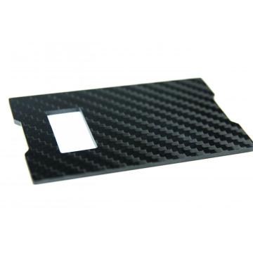 Square shape Carbon fiber bottle opener card holder