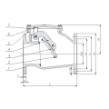 CFIC Ductile Iron Swing Check Valve