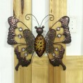 Antique Garden Wall Art Metal Butterfly Decoration-46cm