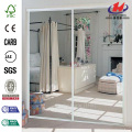 Tempered Glass Bedroom Cabinet Interior Sliding Glass Door