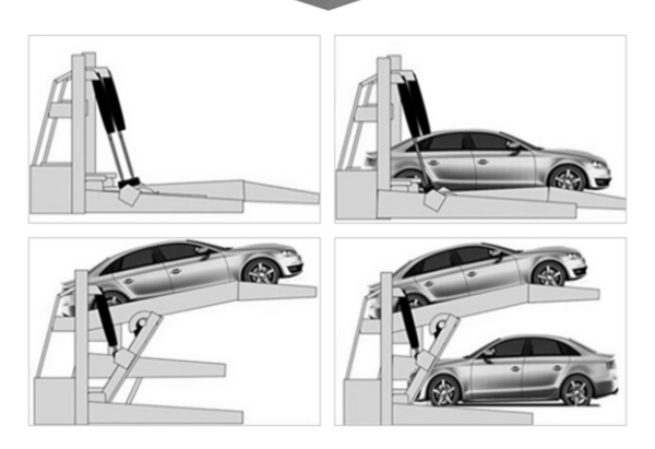 Pitch type simple lift parking Pitch type simple lift parking