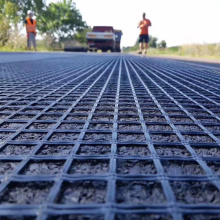 Material de construcción de carreteras geogrid de fibra de vidrio de mejor calidad