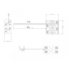 8 PIECES Battery Holders 4P DOUBLE WITH SOCKE