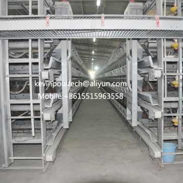 Poultry Use Hot Galvanization H Type Layer Cage