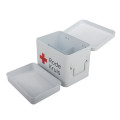 Home First Aid Box Red White Metal Iron