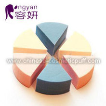 Beauty Round Six Latex Sponge