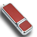 Chaveiro de couro modelo USB Memory Stick