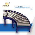 Smooth Running Stainless Steel Gravity Bend Roller Conveyor