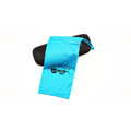 good quality silk screen printing w drawstring pouch