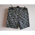 Men Cotton Spandex Digital Print Short