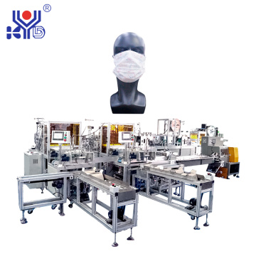 Automatic CCD Inspection Medical Face Mask Producing Line