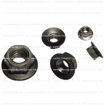 Flange de aço carbono Flange hexagonal Zinco