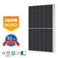 Painel solar 560W Mono144 Células PV On-Grid Solar