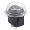 Round Rocker Switch avaible with Waterproof Cover