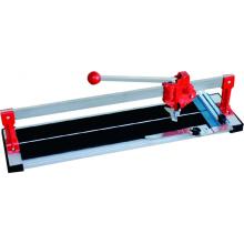 Regular tile cutter with single guiding rod