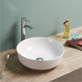 Precio barato de la venta caliente Oval Piedra Artificial borde fino del lavabo