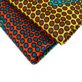 Spandex african wax printed cotton fabric