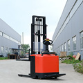 pedal stand up electric powered forklift pallet truck