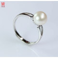 925 Solid Silver Wedding Nature Pearl Ring (ER1603)