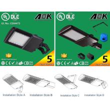 UL cUL Dlc Certified Slip Fitter Mounted Edge LED Flood Shoebox Area and Roadway Light