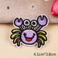 Fish turtle Cartoon sea Animals Embroidered Patches