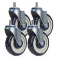 5" Swivel Universal Replacement Shopping Cart Caster