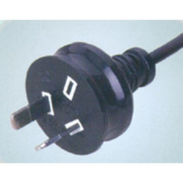 Australian SAA Standard 2 Pin Power Lead Plug