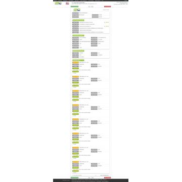 Potato Starch - Muestra de datos de importación de EE. UU.