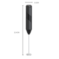 Electric Milk Frother Handheld for Coffee
