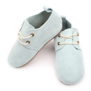 New Styles Fashion Leather Kids Rubber Oxford Shoes