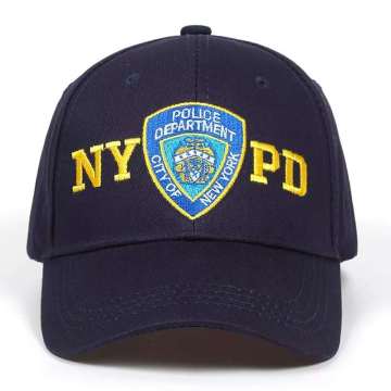 Nouvelle police de mode patchs brodés casquette de baseball tactique