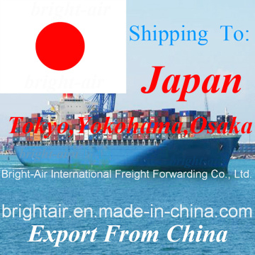 Recipiente de transporte do contêiner do mar do fornecedor da logística de China a Japão