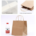 wholesale kraft paper gift  bag with handle