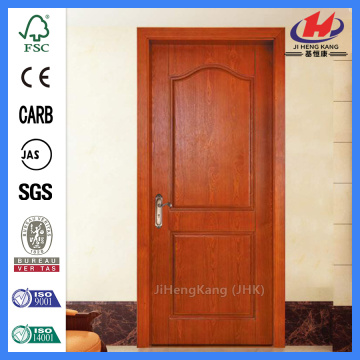 JHK-002 Engineered Sapele Veneer 2 Panel MDF Exterior Door