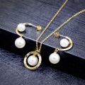 Fashion New Design Pearl Jewelry Set for Women