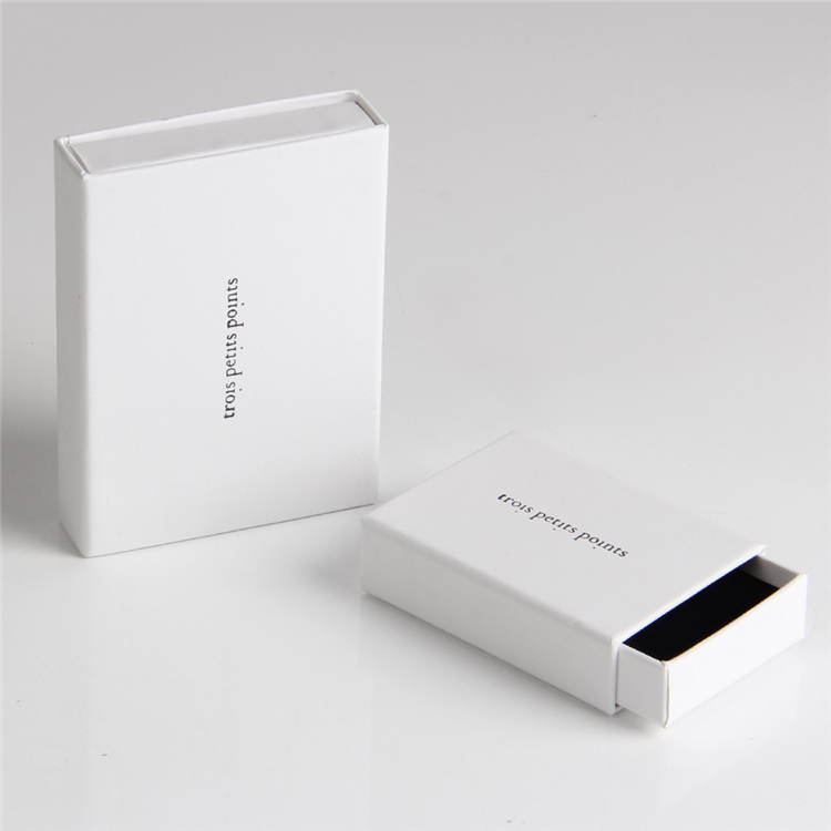 Creative Customized Slide Out Paper White Box