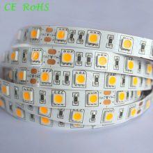 3200k 60LEDs SMD5050 24volt Iluminação flexível da tira do diodo emissor de luz