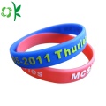 Hot Sale Magnetic Ion Embossed Power Silicone Wristbands