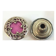 Women Custom Coat Metal Hollow Buttons for Sale