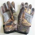 Camo duck warm hunting neoprene gloves for shooting