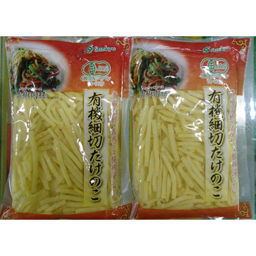 Brote de bambú de conservas vegetales cocido cocina japonesa