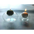 Clear Colorful Glass Candle Holder/Candlestick