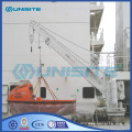 Steel marine davits arm crane