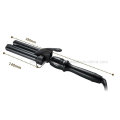 Salon professionnel Hair Curling Iron 3 Barrel Waver Triple Hair Curler