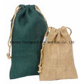 Promotional Custom Small Drawstring Jute Carry Pouch