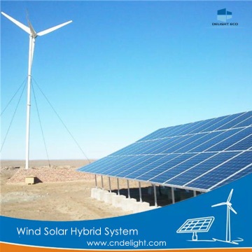 DELIGHT Permanent Magnet Wind Generator Solar Hybrid System