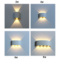 2W 4W 6W 8W LED Wall Light